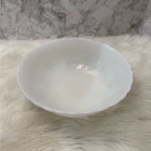 Vintage McKee Glass Company Milk Glass Bowl